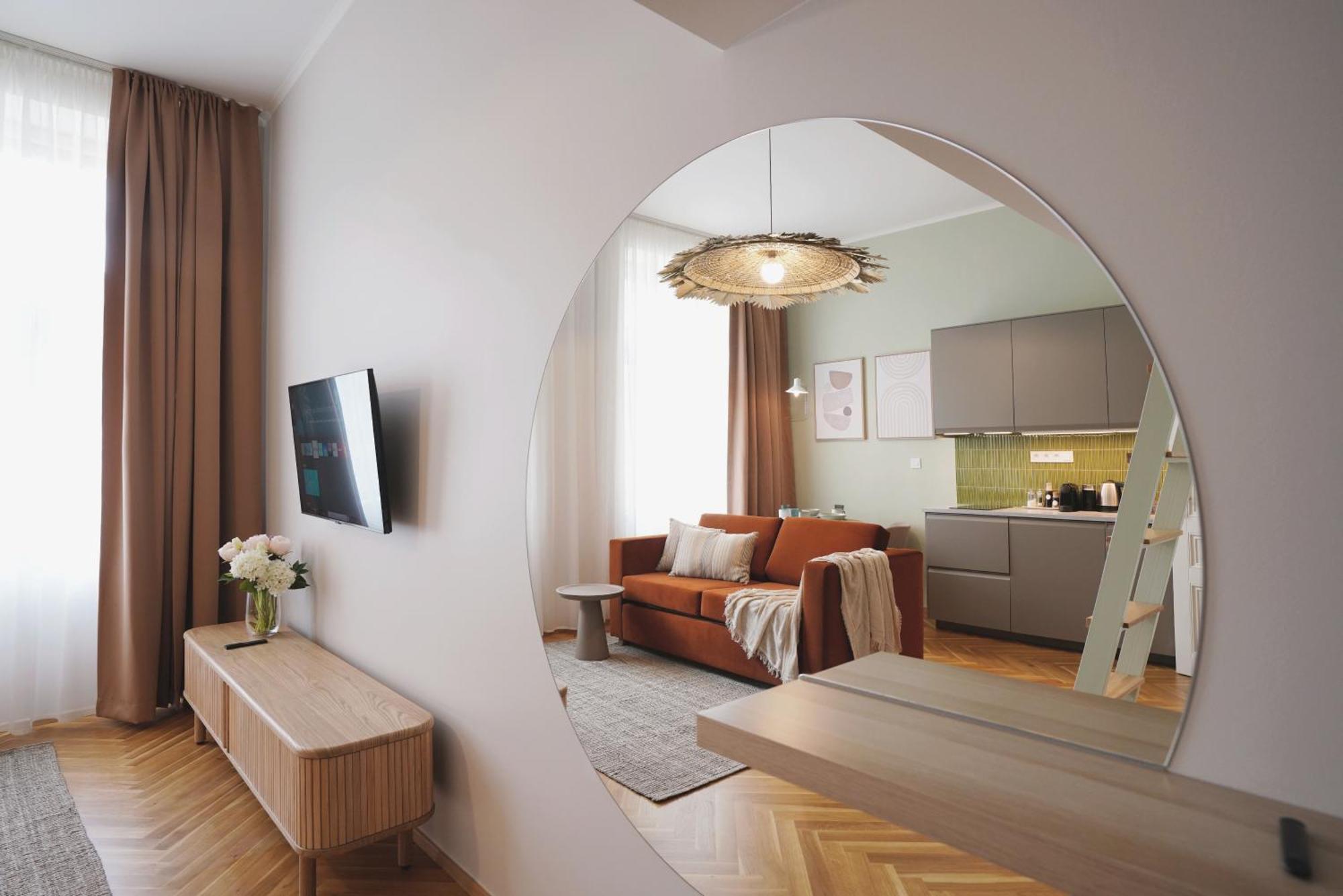 Luxemi Apartments I City Center Premium Studio براغ المظهر الخارجي الصورة